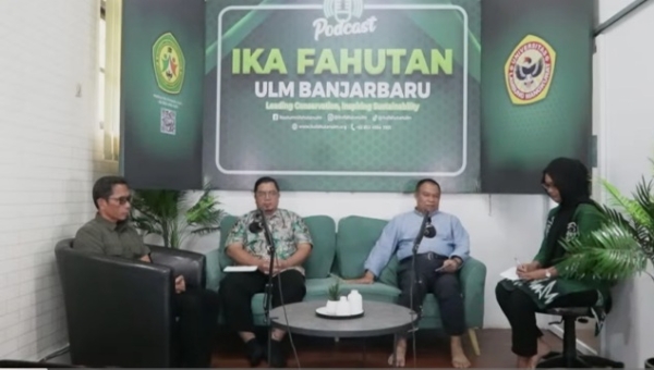 22 Agustus 2025, Podcast IKA Fahutan ULM &quot;Tantangan dan Visi IKA FAHUTAN ULM &quot;